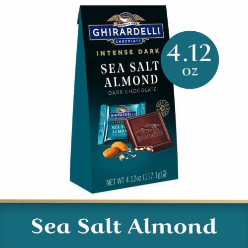 Ghirardelli Chocolate Covered Sea Salt Almonds 130g Bag Pralines & Gifting